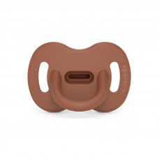 Chupete TodoSilicona 6-18m Teja de Suavinex